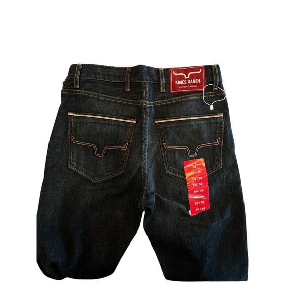 Kimes Ranch Jeans NEW Roger Men's SZ 30/38 Low Rise Slim Fit Bootcut Jeans - Picture 7 of 10